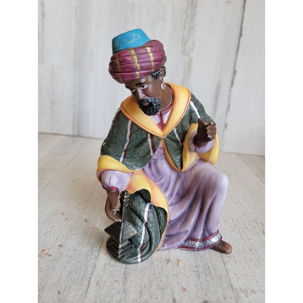 O'well religious three king gift bearer nativity‎ scene vintage accessory xmas